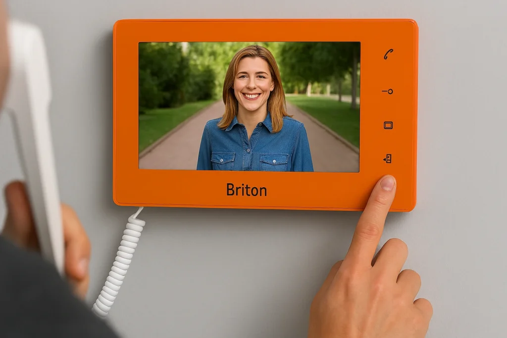 نصب آیفون تصویری برایتون